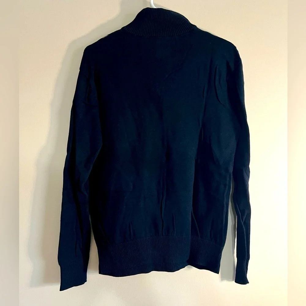 Carbon 1/4 Zip Up Sweater